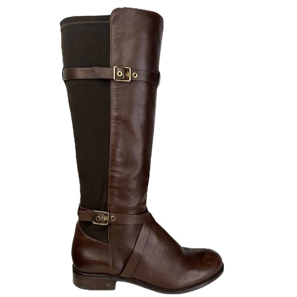 Cole Haan Shoes Cole Haan Dorian Equestrian Riding Tall Boots Brown